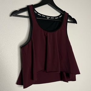 Rebecca Minkoff Purple Swim Top Sz M